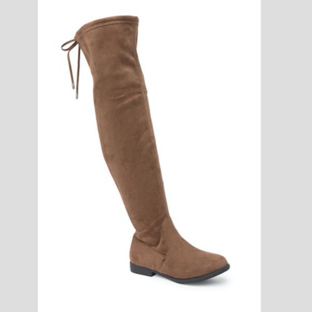 NWT Top Moda - Isla Back Lace-Up Boot size 6.5